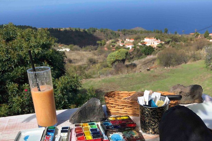 Making art in La Palma - Los Llanos