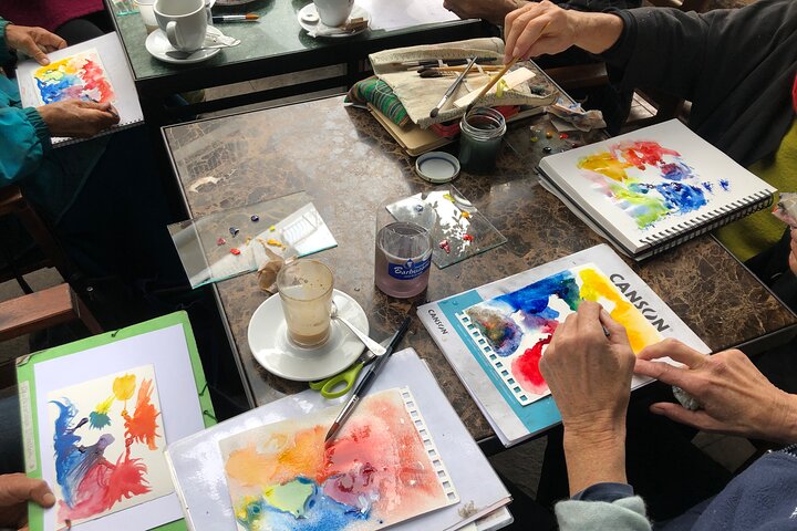 Making art in La Palma - Los Llanos