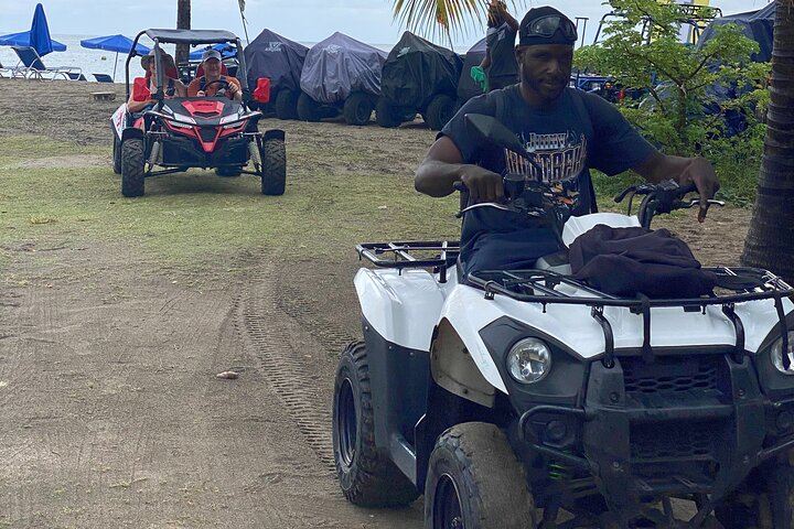 UTV Excursion Through the Beaches and Mountains of Nevis