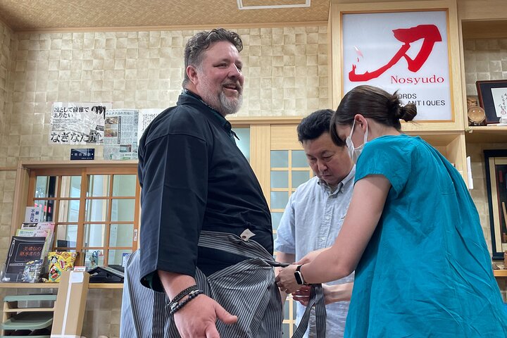 Experience the Soul of the Sword-smith : Samurai Spirit in Seki