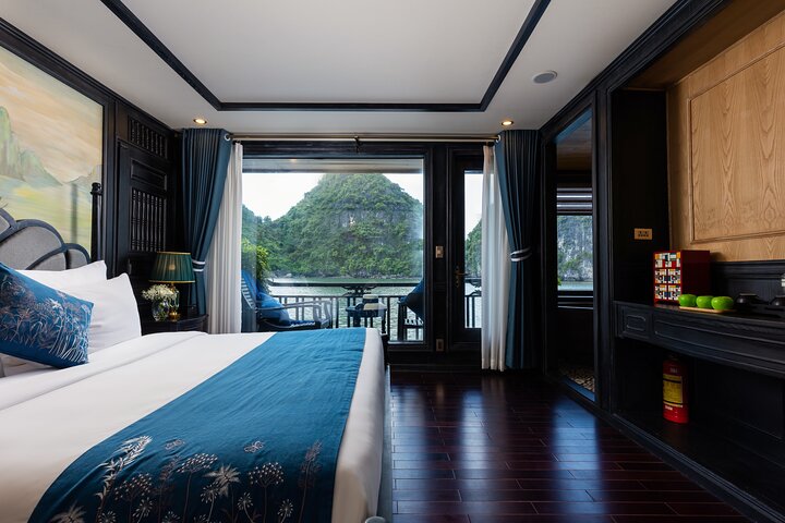 Top Tier: Overnight Ha Long Bay Cruise 5-Star, Balcony Cabin-2D1N