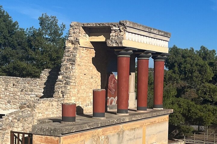 Knossos & lasithi plateau villages,Zeus's cave&olive oil Mill