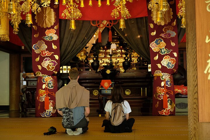 Forest Bathing in Temple and Enjoy onsen with healing power