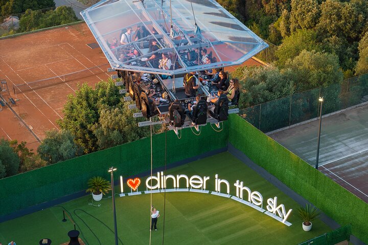 Dinner in the Sky Dubrovnik - Dine 50m Above Ground