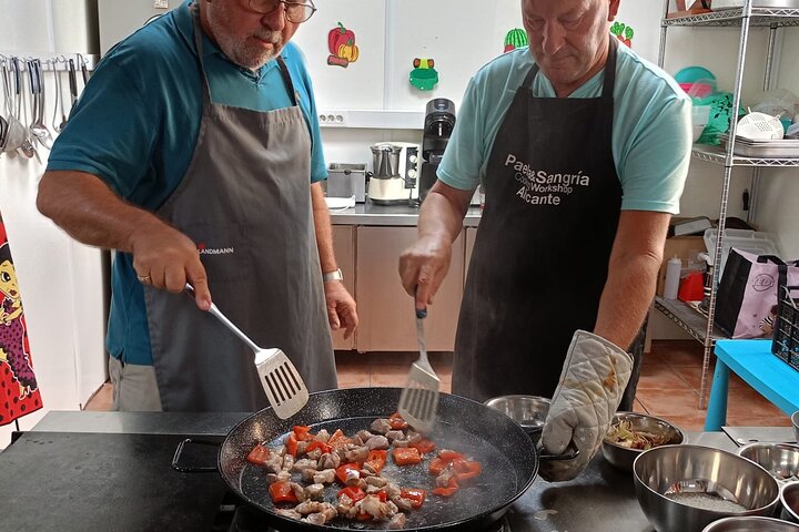 Paella & Sangria Class with Tapas and Market Visit