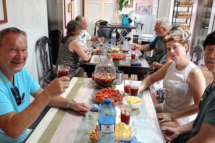 Paella & Sangria Class with Tapas and Market Visit