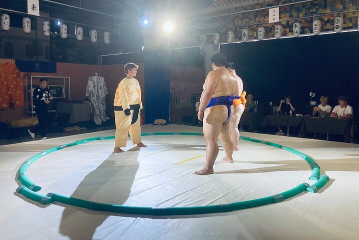 Up-Close Sumo Experience at Ochi Stable: Wear Kimono in Osaka