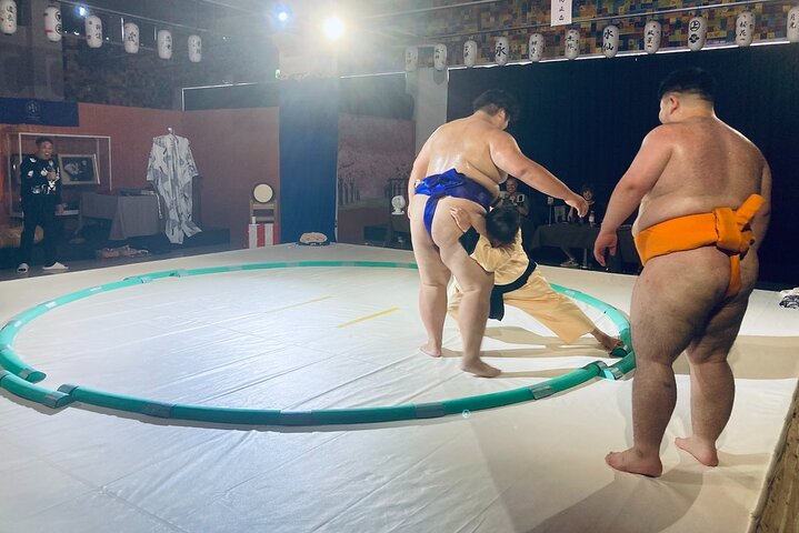 Up-Close Sumo Experience at Ochi Stable: Wear Kimono in Osaka