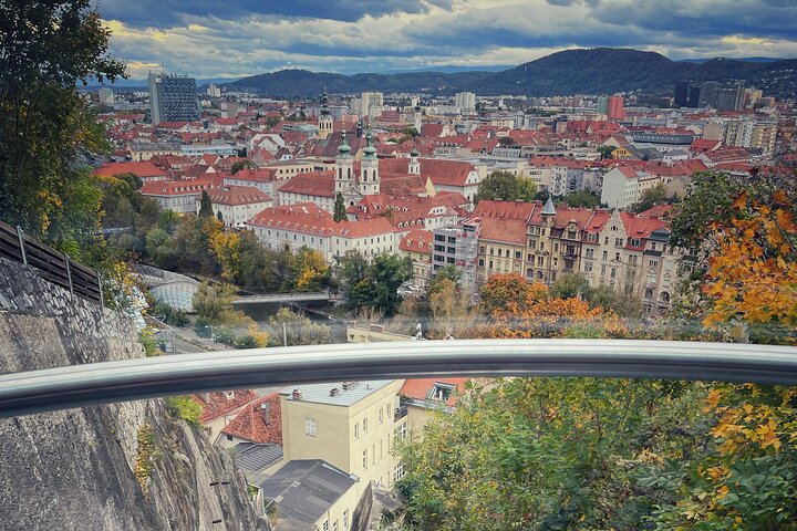Graz Funicular Ride and Schlossberg Picnic Experience