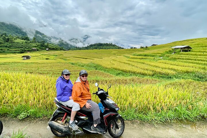 Sapa Motorbike Tour With Local Guide 1 Day - Waterfalls, Villages