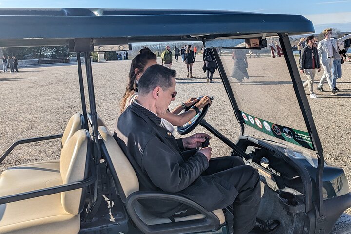 Versailles Palace & Gardens by Golf Cart Private Tour