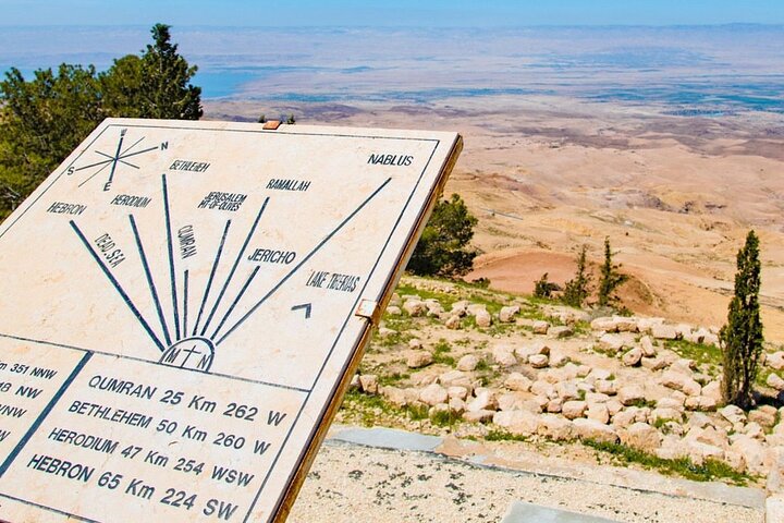 Day Tour Madaba, Mount Nebo and Baptism site From Amman