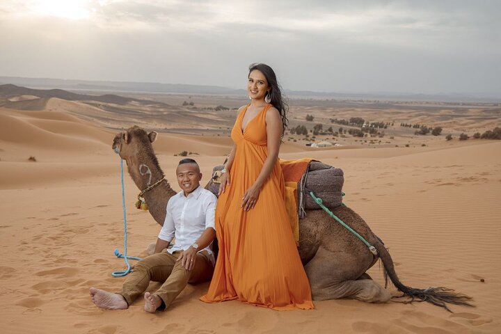 Camel Trekking & 1 Night in Merzouga Desert Camp