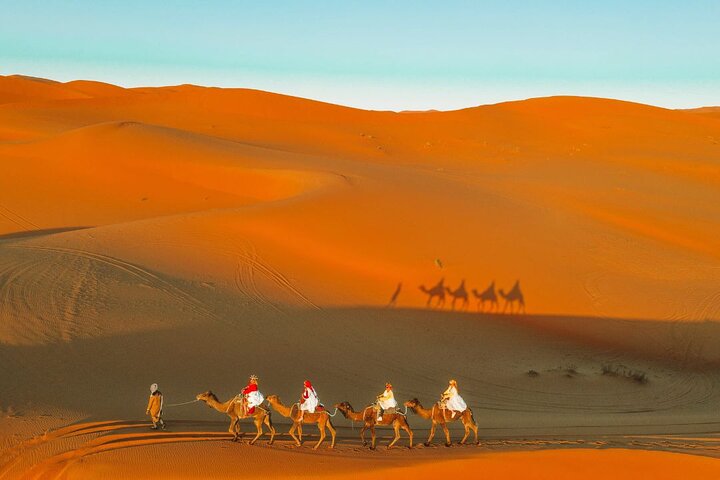 Camel Trekking & 1 Night in Merzouga Desert Camp