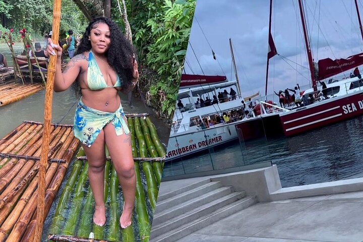 Bamboo Rafting, Catamaran Party Cruise and Ricks Cafe