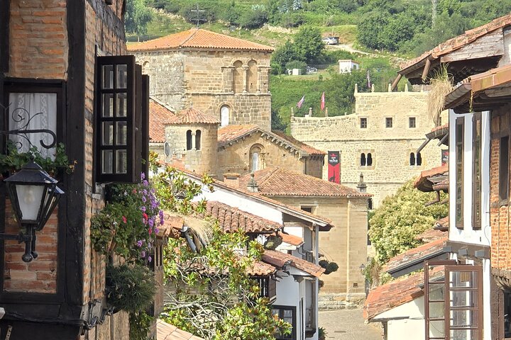Santillana del Mar and the medieval Collegiate Church of Santa Juliana