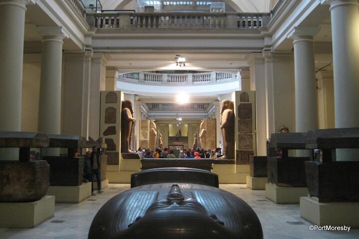 From El-Sokhna Port: Giza Pyramids and Museum, Private Day Tour.