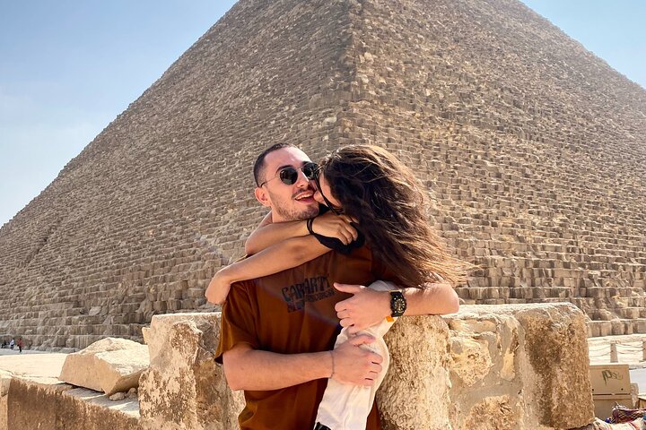 From El-Sokhna Port: Giza Pyramids and Museum, Private Day Tour.