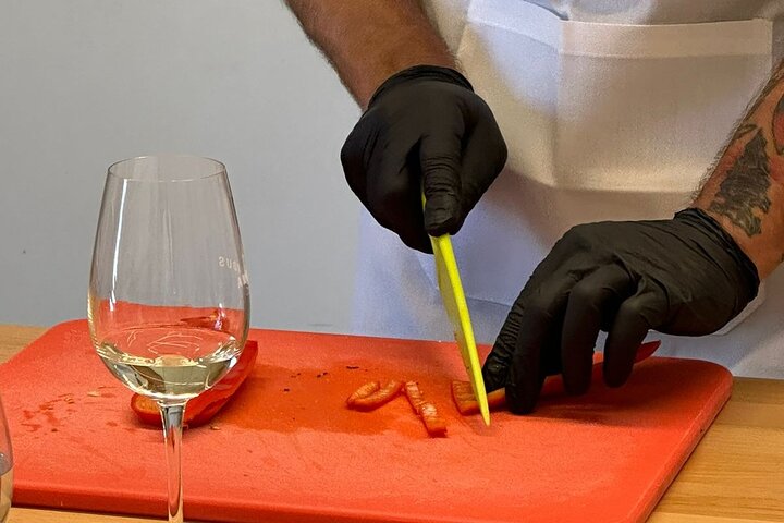 Santorini Private Cooking Class and Island Tour Experience