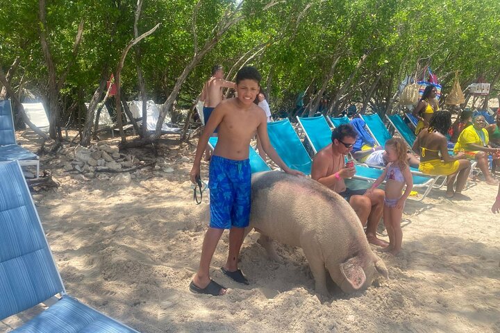 4hr Private Tour Island Hop Snorkel w/ Turtles & Sip Bahama Mamas