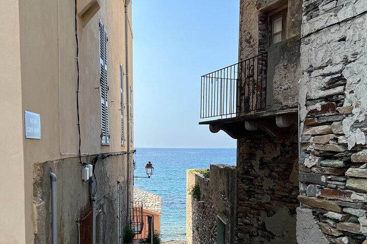 One-day minibus excursion in Cap Corse