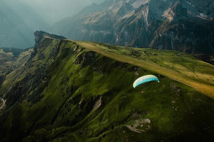 Mürren Lauterbrunnen: Paragliding Panorama Tandem Flights