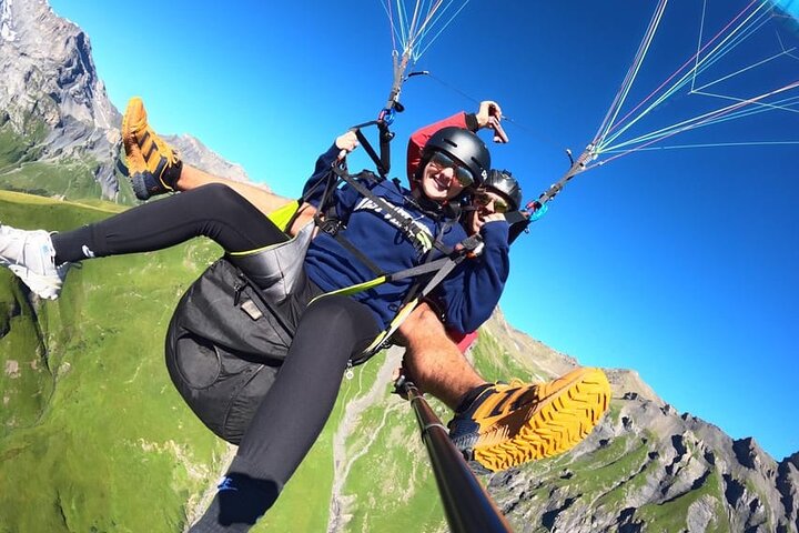 Mürren Lauterbrunnen: Paragliding Panorama Tandem Flights