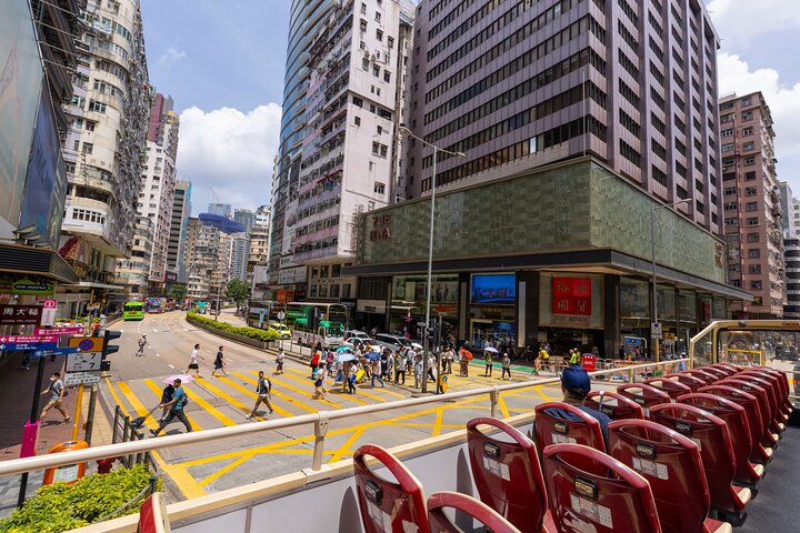 Big Bus Hong Kong Open Top Hop-On Hop-Off Sightseeing Tour