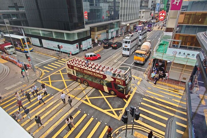 Big Bus Hong Kong Open Top Hop-On Hop-Off Sightseeing Tour