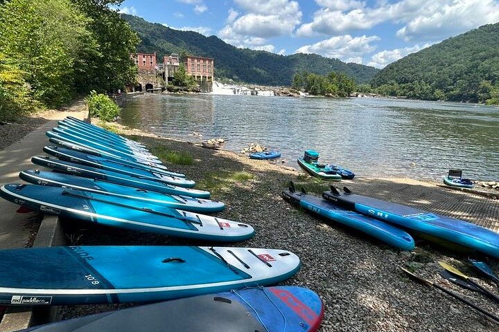 Kanawha Falls Private Paddle Board or Kayak Tour