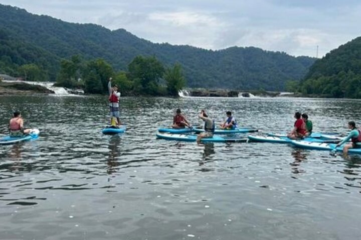 Kanawha Falls Private Paddle Board or Kayak Tour