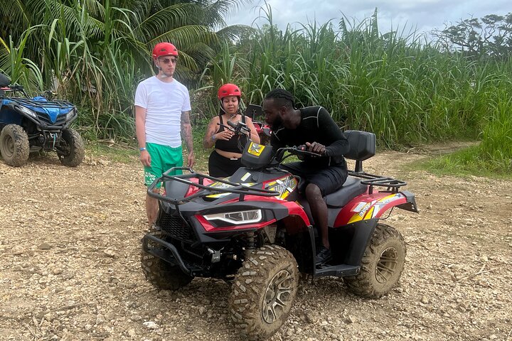 ATV Jungle Ride, Zipline and Ricks Cafe from Montego Bay