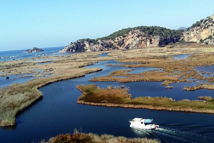 Dalyan Day Trip with Mud Bath and Turtle Beach From Fethiye