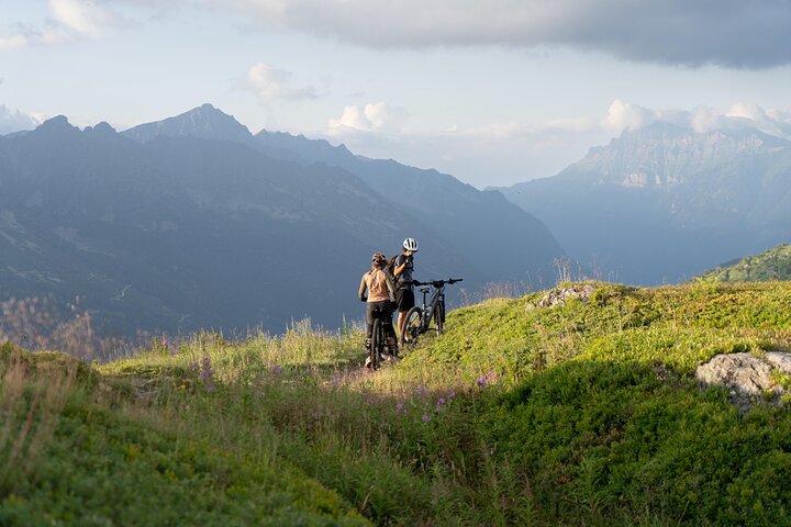 Viewpoints of the Chamonix glaciers: ebike tour (inter)