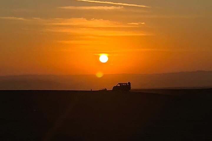 Buggy experience in Huacachina at sunset