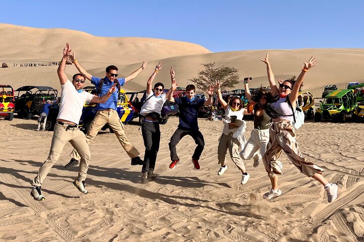 Buggy experience in Huacachina at sunset