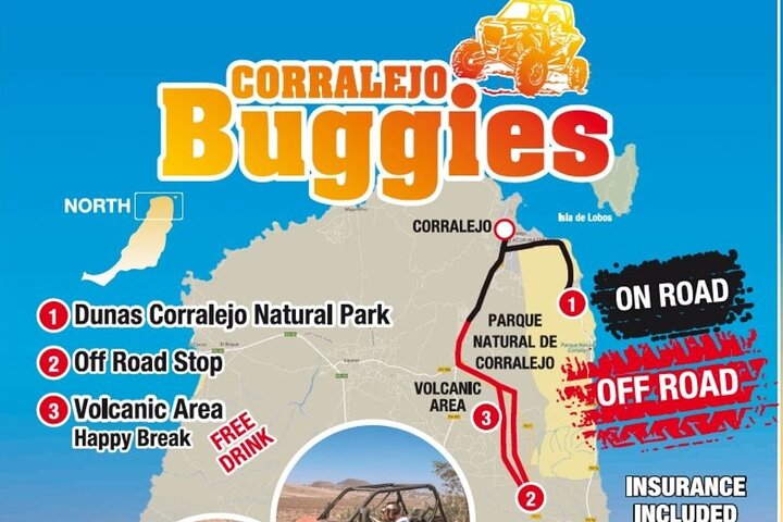 Best Buggy fuerteventura can am 800 2 people at 9:00/12:00/15:00