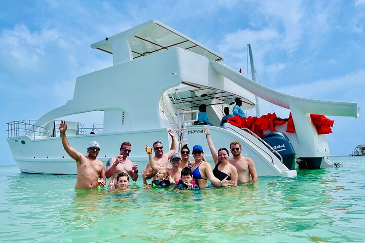Private Catamaran Cruise with Slide & unlimited drinks