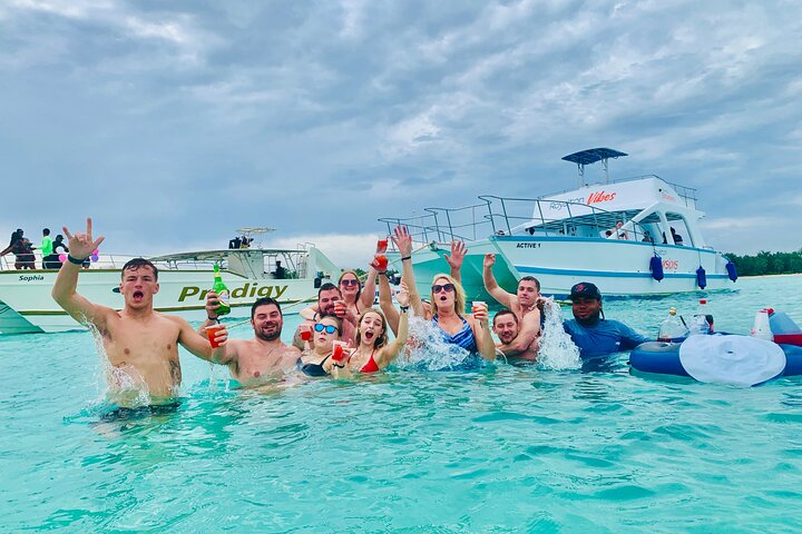Private Catamaran Cruise with Slide & unlimited drinks