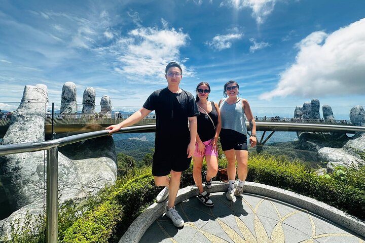 Avoid crowds Ba Na Hills Private Tour & Explore Marble Mountains