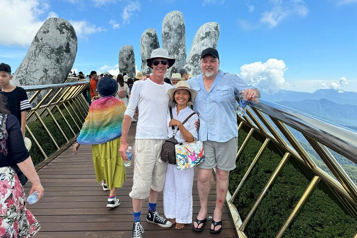 Avoid crowds Ba Na Hills Private Tour & Explore Marble Mountains
