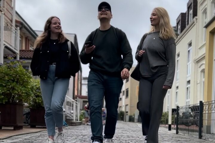 Interactive puzzle walk across the island of Norderney