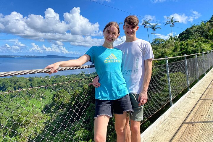 Vanuatu Jungle Zipline, Swing and Skybridge Combo with Transfer