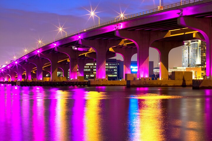 Miami Skyline Cruise Biscayne Bay Views & City Lights