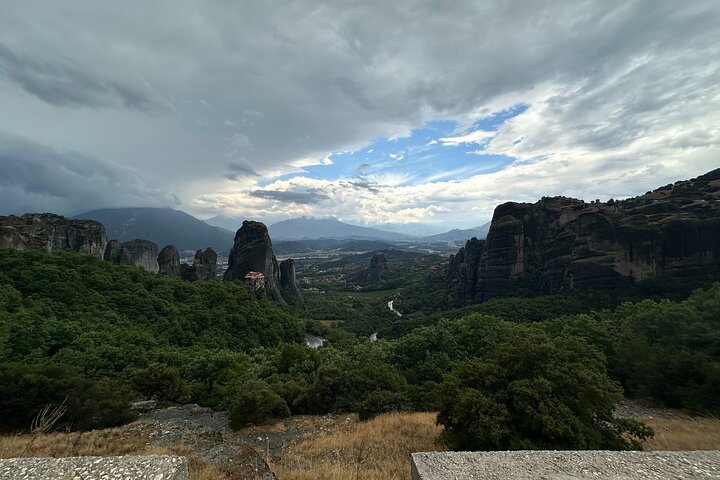 From Athens:Meteora Caves & Monasteries History Day Trip by Train