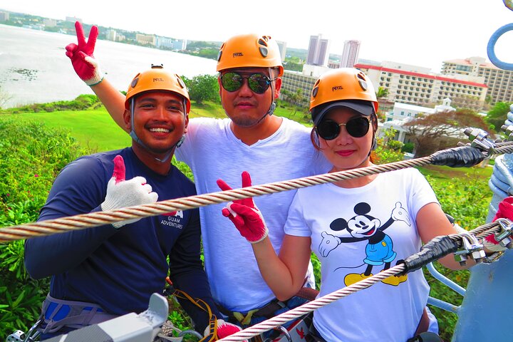 Guam Zipline Adventure at Tumon Bay