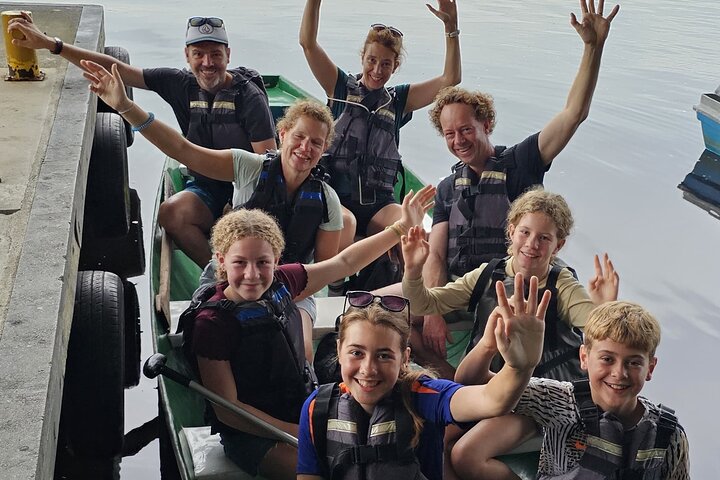 Canoe tour in Tortuguero National Park