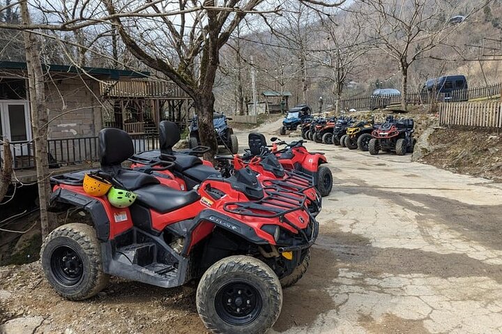 Batumi: Mtirala ATV Buggy CanAm Maverick & Horse Riding Adventure