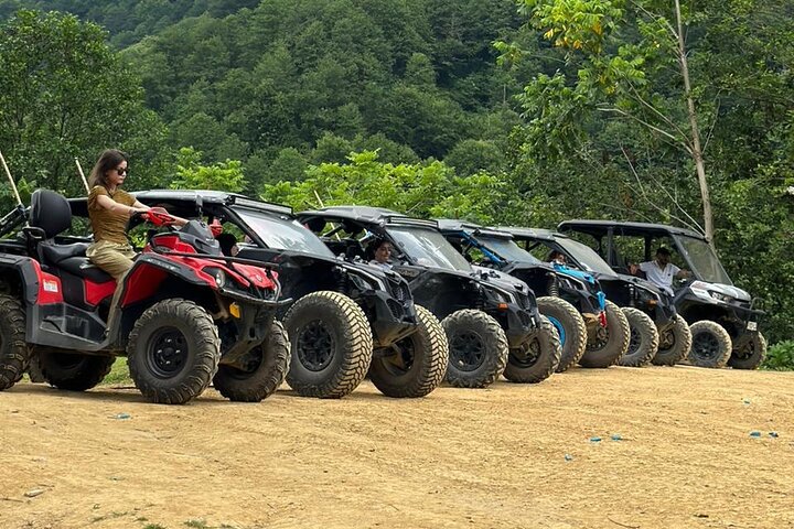 Batumi: Mtirala ATV Buggy CanAm Maverick & Horse Riding Adventure