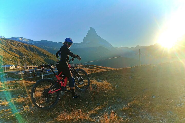 3 Hours Guided Mountain Biking in Zermatt
